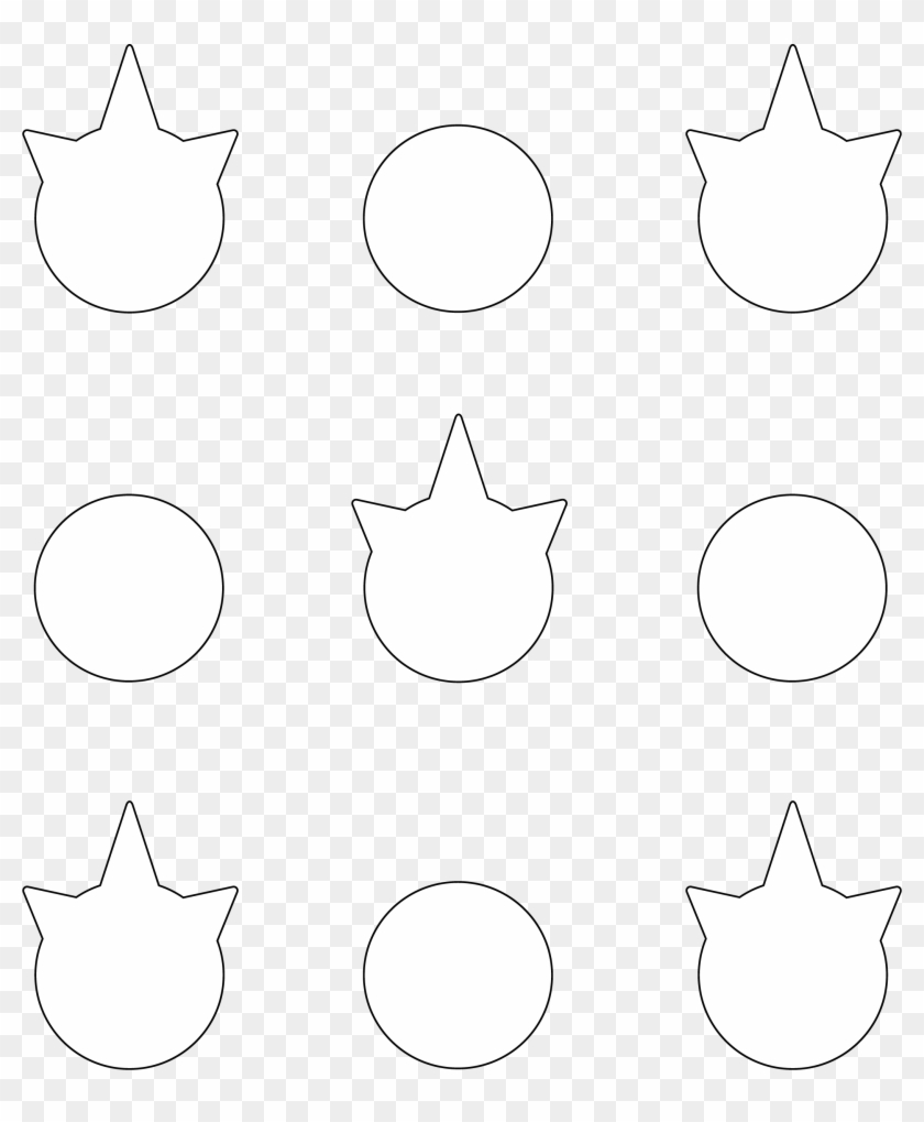 Unicorn Template - Printable Unicorn Macarons Template #1634901