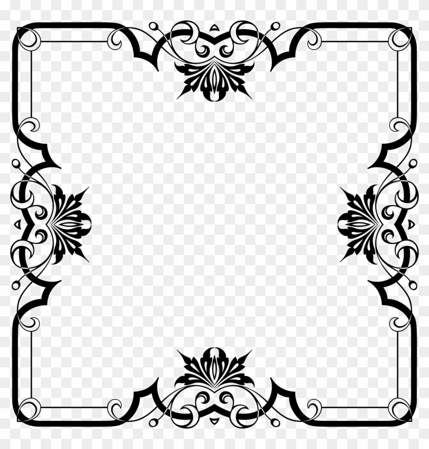 Big Image - Gold Frame Border Design #1635218