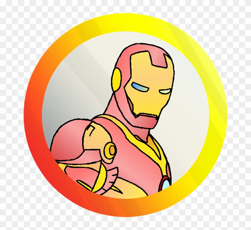 Iron Man Hero Avenger Free Image On - Sketsa Iron Man #1635276