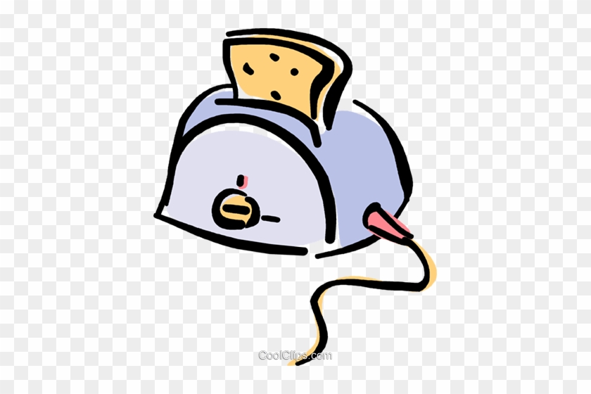 Toaster Royalty Free Vector Clip Art Illustration - Toaster Royalty Free Vector Clip Art Illustration #1635303