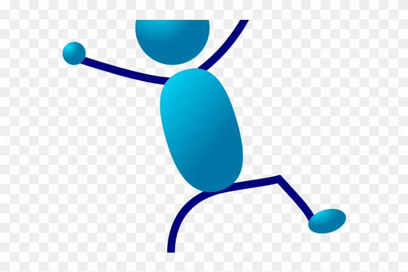 Lawn Mowing Clipart - Man Clip Art Stick Figure #1635478