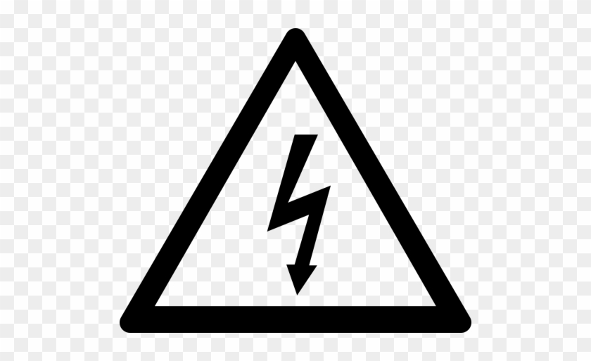 High - High Voltage Sticker Transparent #1635722