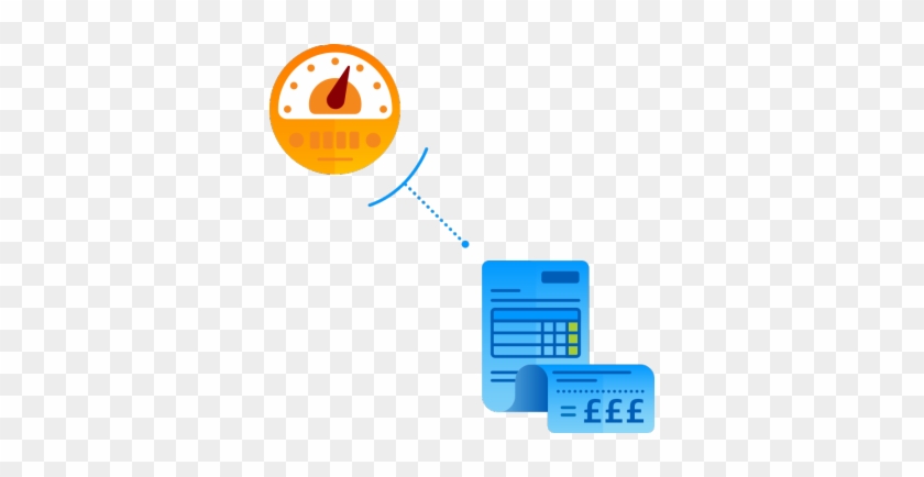 Depiction Of Submitting A Final Meter Reading Before - Circle #1635943