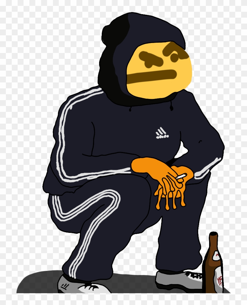 Squatting Like A Retarded Slav - Sad Slav Meme #1636461
