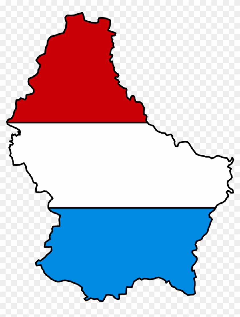 Ipf Open Powerlifting Worlds - Luxembourg Flag And Map #1637013