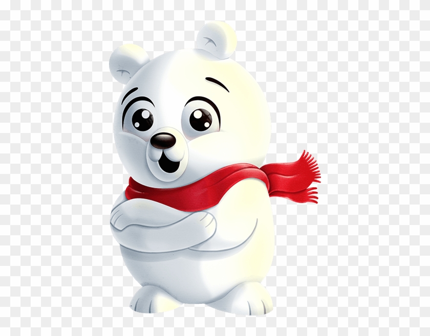 Snuggle N Hug Polarbear Illo 650 - Cartoon #1637132