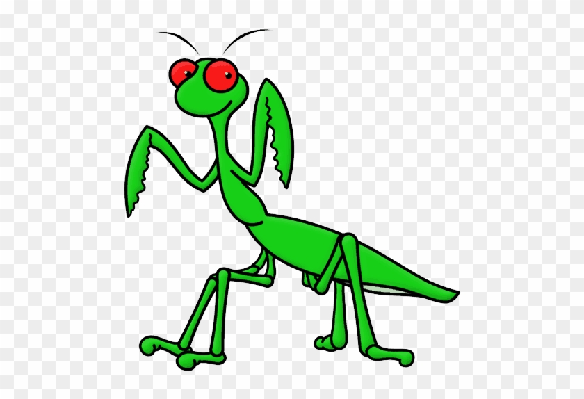 Praying Mantis Cartoon #1637308