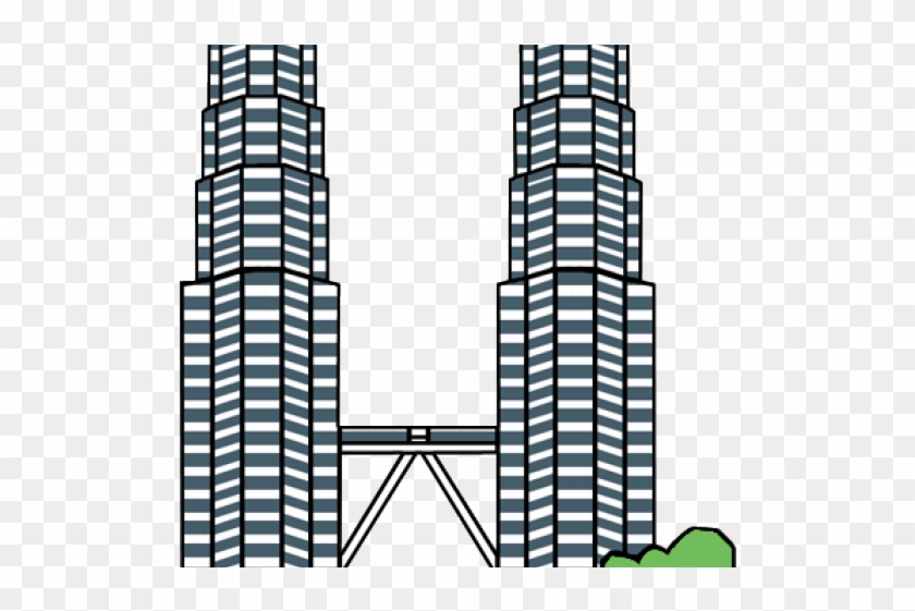 Tower Clipart Klcc Kl - Architecture #1637617
