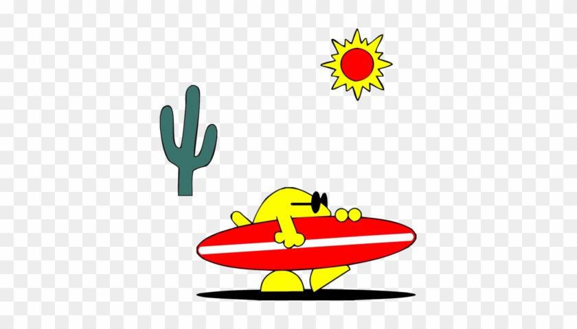 Surf Desert Clipart - Surf Desert Clipart #1637778