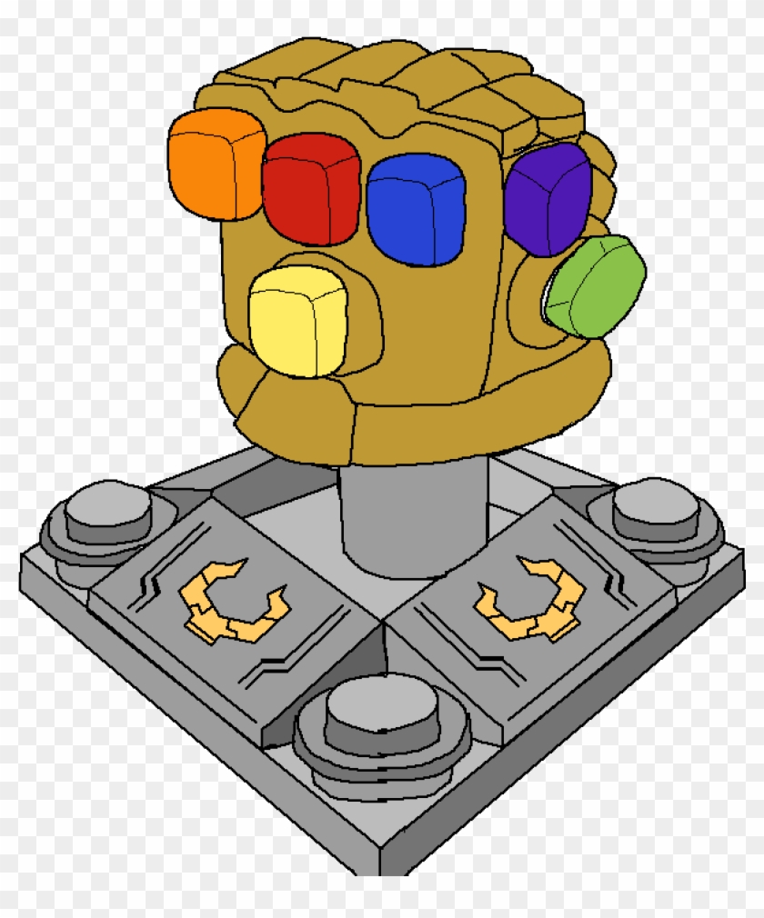 Lego Infinity Gauntlet - Cartoon #1637803