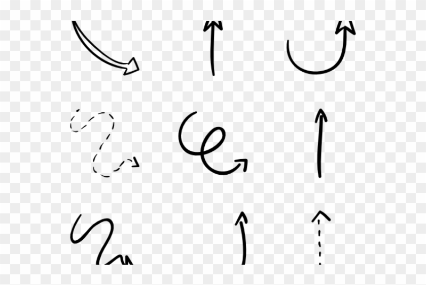Drawn Arrow Skinny - Icon #1638158