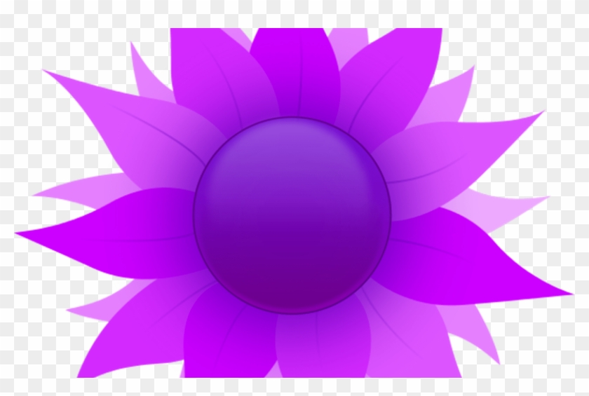 Free Purple Sunflower Cliparts, Download Free Clip - Circle #1638451