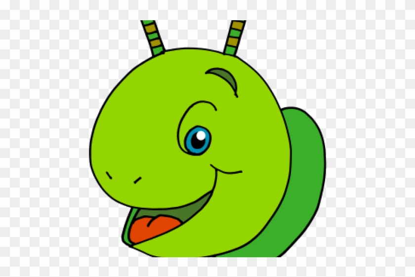 Cartoon Caterpillar Face #1638621