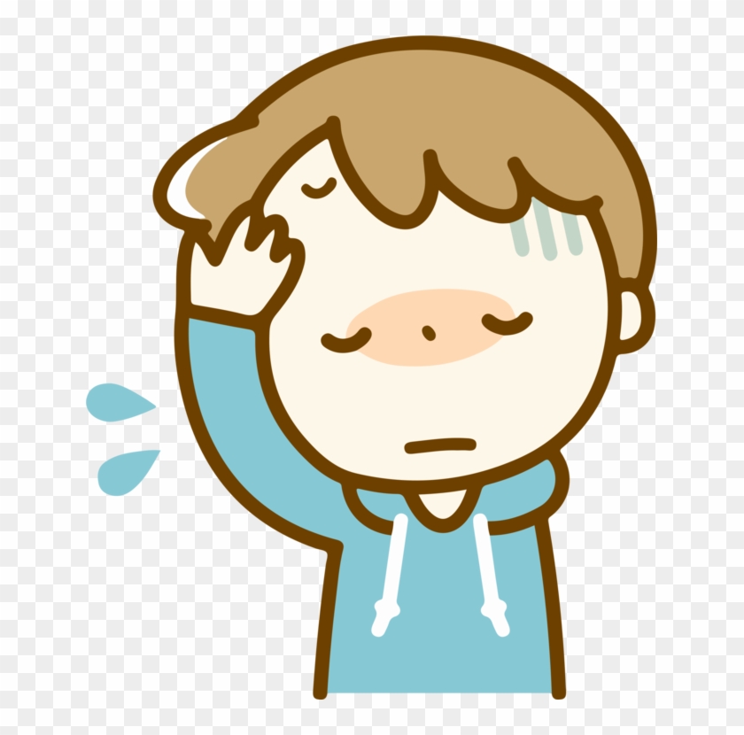 Common Cold Allergic Rhinitis Due To Pollen Child Fever - 風邪 子ども イラスト #1638814