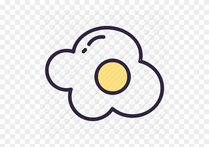 Omelette Clipart Egg Omelet - Egg Omelette Outline #1639103