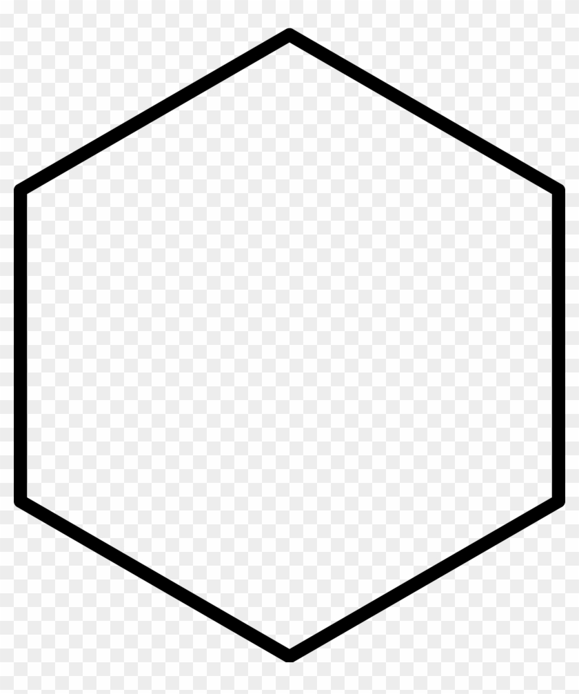 Clip Library Download File Cyclohexane D Skeletal Svg - Hexagon Png #1639268