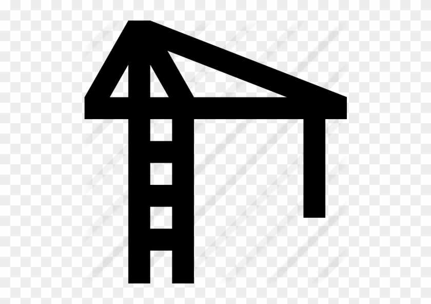 Tower Crane Free Icon - Tower Crane Free Icon #1639340