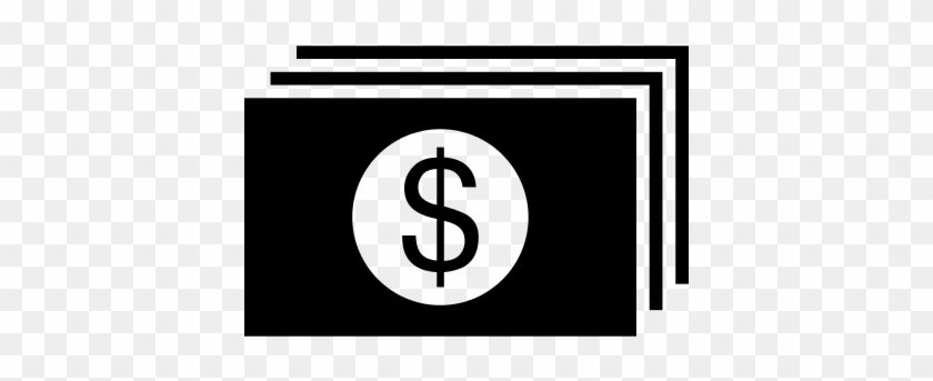 Dollar Clipart Paper Bill - Icono Billetes Png #1639739