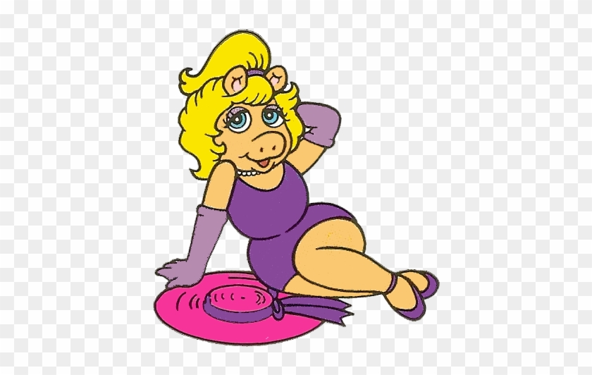 Miss Piggy W/hat Clipart - Jim Henson #1640516