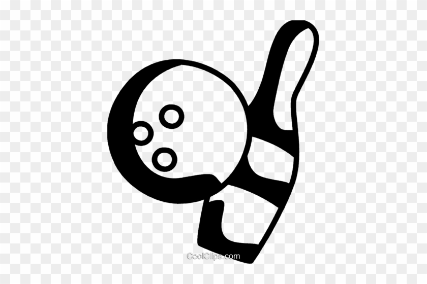 Balling Ball Hitting A Pin Royalty Free Vector Clip - Balling Ball Hitting A Pin Royalty Free Vector Clip #1640803