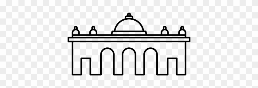 Alcala Gate Vector - Icono Puerta De Alcala #1640810