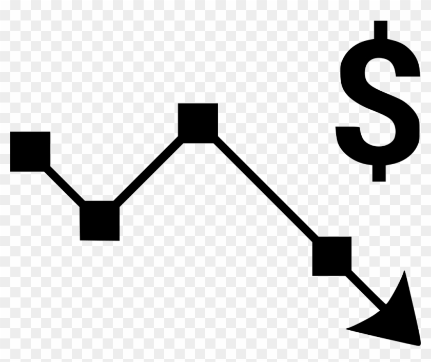 Economic Down Crisis Graph Svg Png Icon Free Download - Financial Crisis Png #1641060