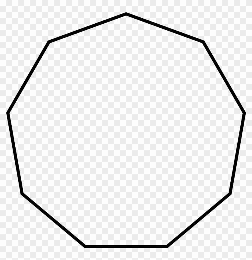 Nonagon - Coloring Pages Of Egg #1641786