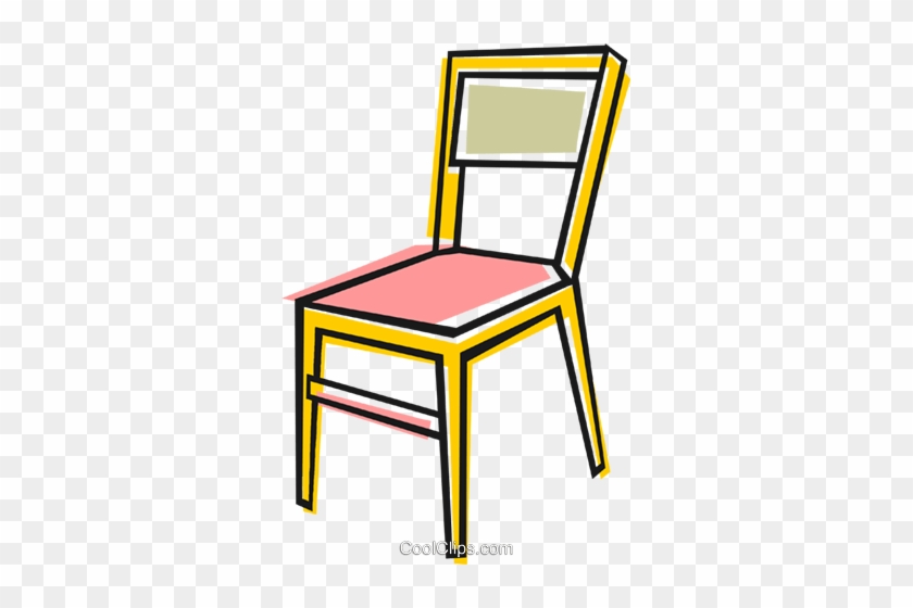 Kitchen Chair Royalty Free Vector Clip Art Illustration - 椅子 Clipart #1643078