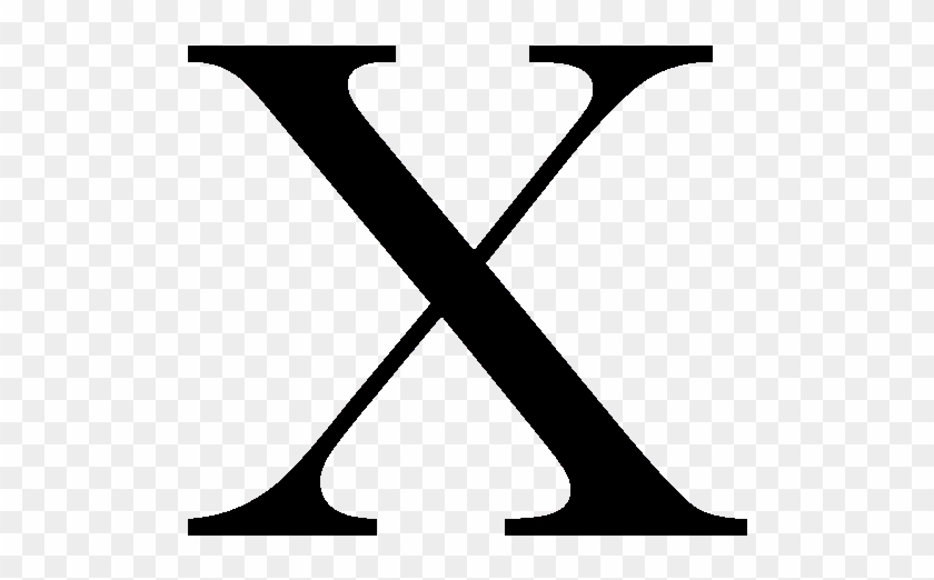 X Remains The Undefined Variable - Letter X #1643173