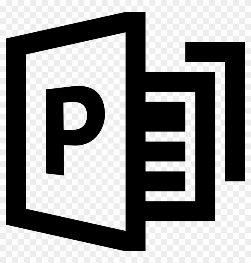 Microsoft Publisher Clipart Free Vector Download - Icon Power Point Png #1643190
