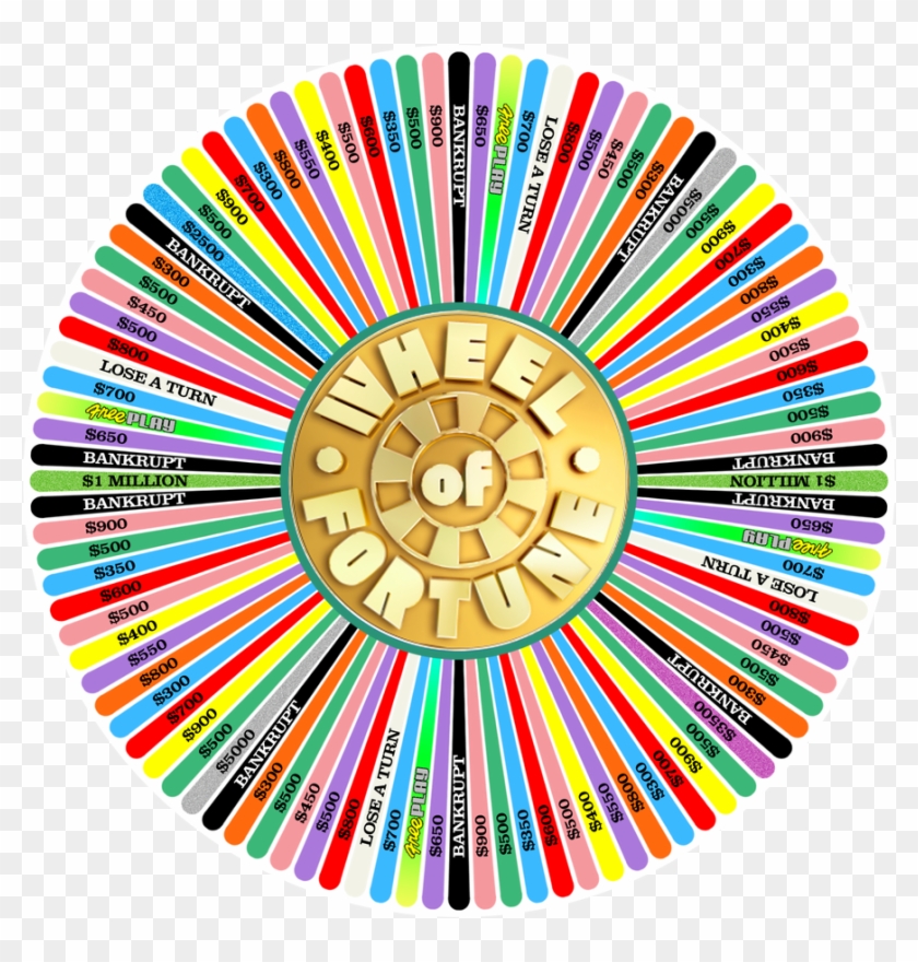 The Big Spin Wheel Of Fortune Style By Wheelgenius - Wheel Of Fortune Big Wheel #1643279