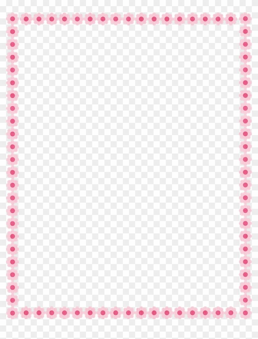 Mi Little Princess Collection Page Borders, Borders - Pink Diamond Border #1643428