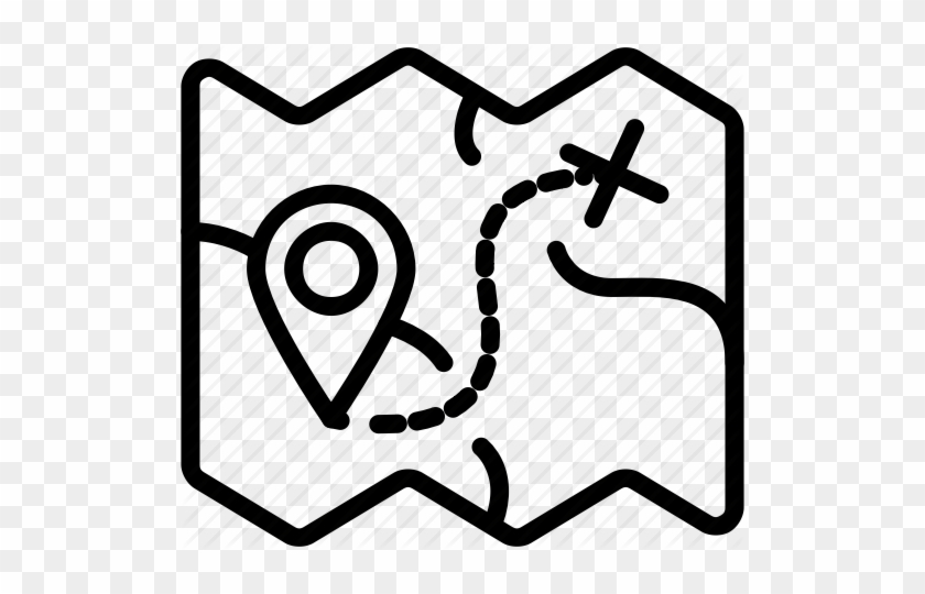 Camping Outline By Smashicons Leisure Map Recreation - Camping Outline By Smashicons Leisure Map Recreation #1643451