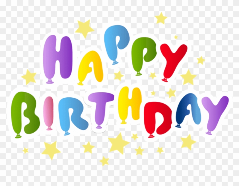 Free Png Download Happy Birthday Png Images Background - Free Png Download Happy Birthday Png Images Background #1643591