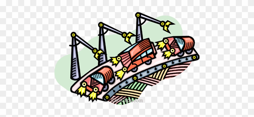 Assembly Line Car Clipart - Clipart Car Assembly Line #1643961