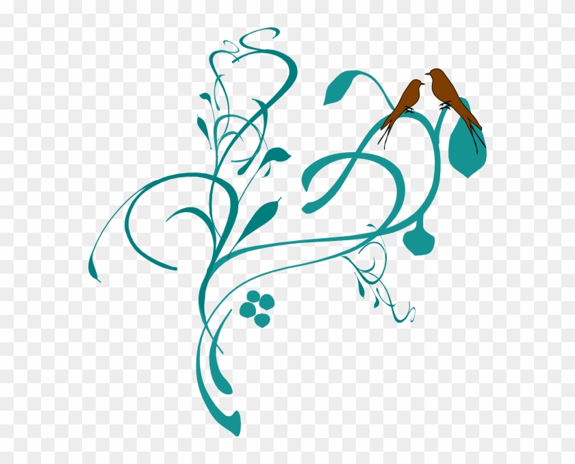 Birds On A Vine Clip Art At Clkercom Vector Online - Vines Clip Art #1643991