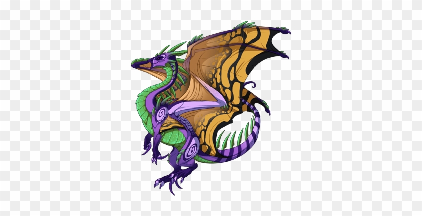 23217005 350 - Fire Dragon Png #1644167