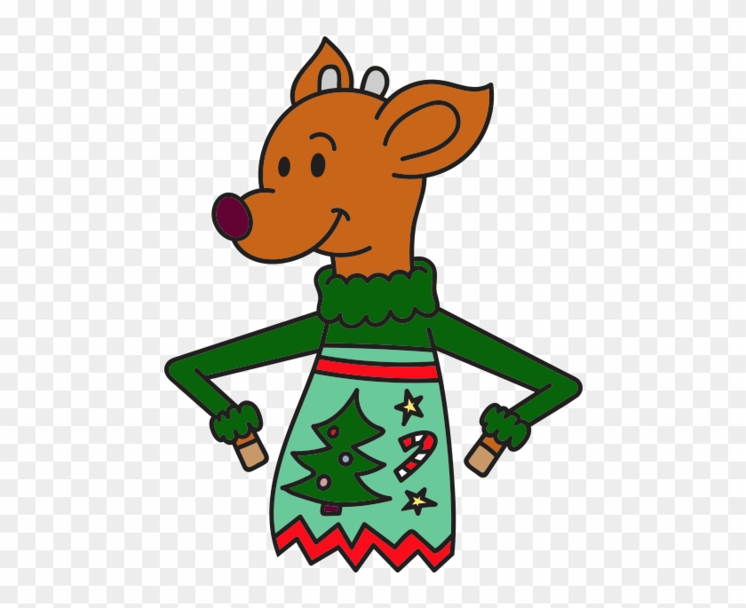 Raymond The Reindeer Stickers Messages Sticker-1 - Cartoon #1644521