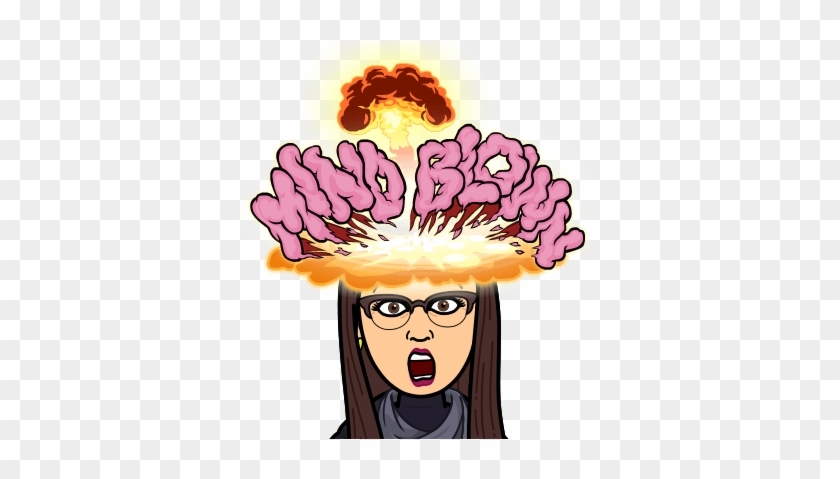 So This Leaves Me With The Problem What Could I Tell - Mind Blown Emoji Gif #1645113