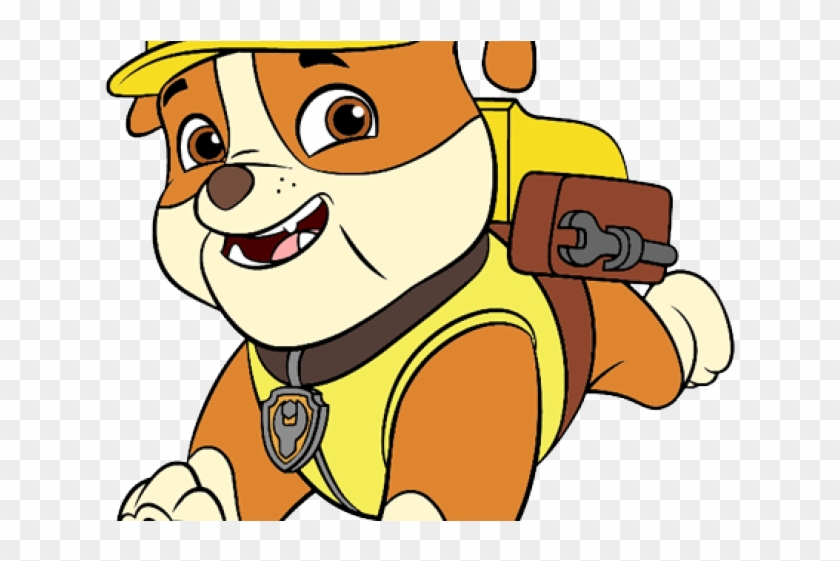 Numbers Clipart Paw Patrol - Rubble Paw Patrol Png #1645127