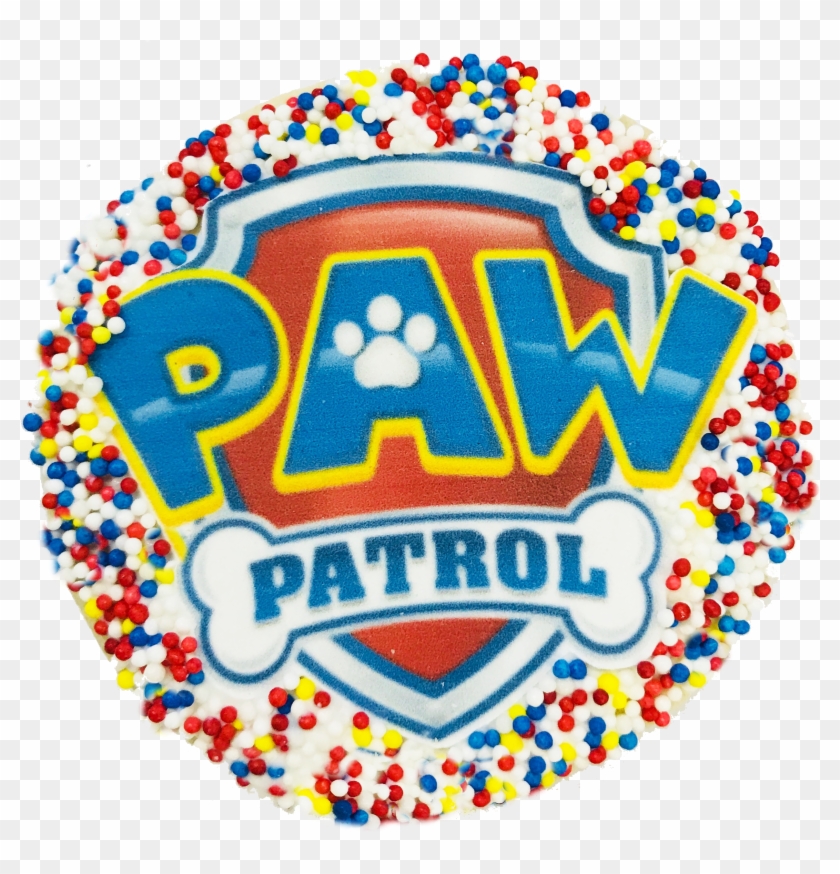 Paw Patrol Sugar Cookie With Nonpareils - Patrulha Canina Paw Patrol #1645149