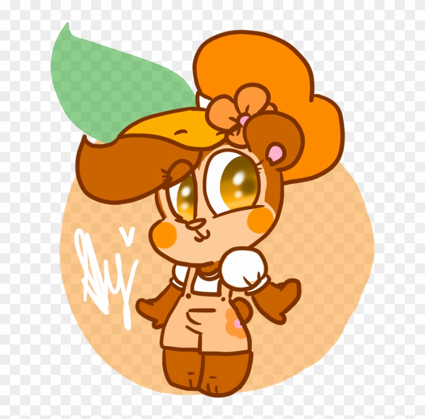 Orange Blossom Bear By Shydraws99 - Cartoon #1645366