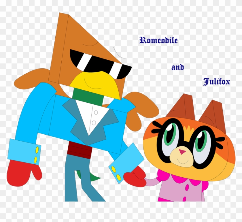 Romeodile And Julifox By Worldofcaitlyn - Cartoon #1645491