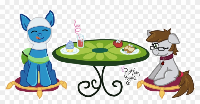 Pickfairy Has Lunch With Finn The Pony By Pickfairy - Cartoon #1645612