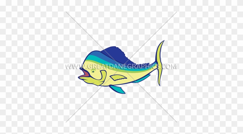 Mahi Mahi Side View - Mahi Mahi Side View #1645841