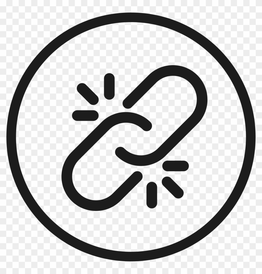 Strong Materials - “ - Vector Broken Link Icon #1646988