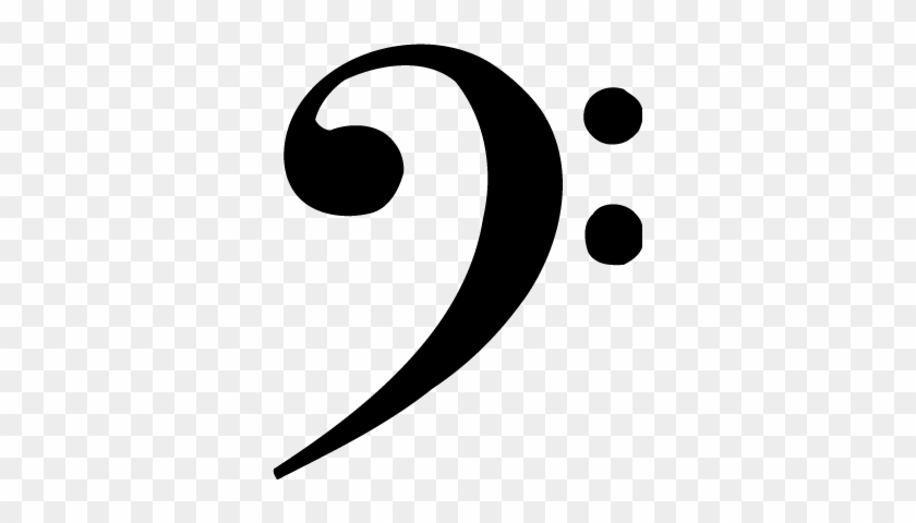 Bass Clef - Bass Clef No Background #1647312