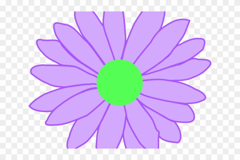 Violet Clipart Outline - Red Flower Clip Art #1647496
