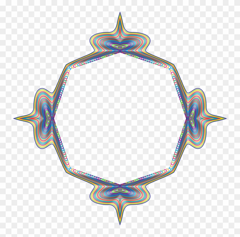 Symmetry Line Body Jewellery - Circle #1648008