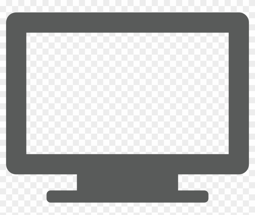 Monitor Clipart Small Computer - Clipart Computer Monitor #1648722